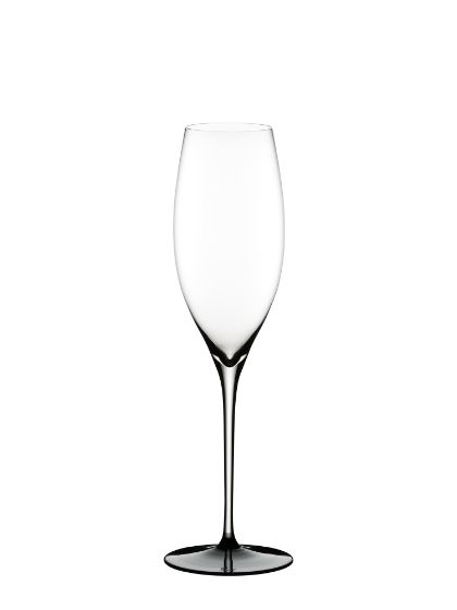 Wine Glass Vintage Champagne Black Tie 4100/28