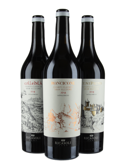 Single Vineyard Assortment (1x 75cl Roncicone, 1x 75cl Colledilà, 1x 75cl Ceniprimo)
