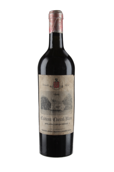 Cheval Blanc (Mise Fourcaud-Laussac - French Bottled)