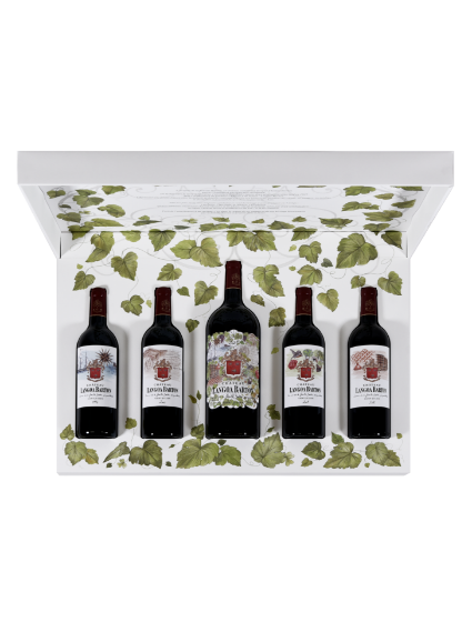 Picture of Special Case Nr.003 200th Anniversary Langoa Barton (1x 75cl 1994,1x 75cl 2000,1x 75cl 2009, 1x75cl 2016, 1x 150cl 2021) NV