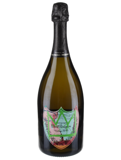 Champagne Brut Dom Perignon Special Edition Jean-Michel Basquiat (GREEN)
