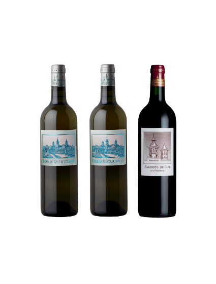 Cos d'Estournel - 10th Anniversary: 3 x 75cl (Cos d'Estournel 2016 x 2 + Pagodes de Cos 2016) - Ex-Château 2026